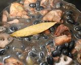 美容に♬黒豆とチキンのクリームシチュー作り方6写真