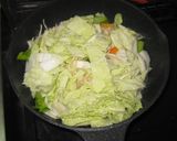 シャキシャキ白菜味噌あんかけ丼作り方2写真
