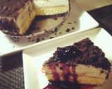 贅沢！レア×ベイクドＷチーズケーキ作り方12写真