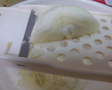 たまねぎと水菜とにんじんの梅肉和え作り方1写真