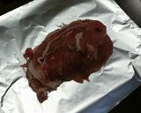 色鮮やか☆薄切り肉と野菜のホイル蒸し作り方4写真