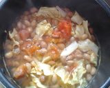 ＊*たっぷりお豆とトマトのスープ*＊作り方4写真