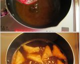 ♡あげ団子とキャベツの味噌キムチスープ♡作り方4写真