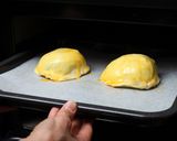 ホタテのパイ包み焼き　サバイヨンソース添作り方29写真