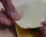 ホタテのパイ包み焼き　サバイヨンソース添作り方25写真