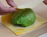 ホタテのパイ包み焼き　サバイヨンソース添作り方24写真