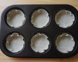 餃子の皮でつくる、小さな春野菜のキッシュ作り方2写真
