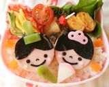 ひな祭りキャラ弁♪お雛様おにぎり作り方13写真