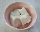 幼児のおやつ♡片栗粉で口どけ胡麻もち作り方6写真