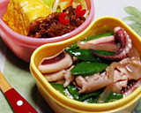 お弁当のおかず★イカと絹さやの中華風作り方4写真