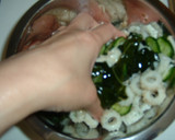 きゅうり・えのき・ちくわの酢の物作り方3写真