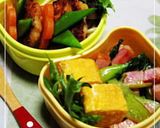 お弁当に★青梗菜と厚切りベーコンの中華風作り方4写真