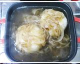 熱々♡和風おにぎりオニオングラタンスープ作り方5写真