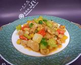 トリ肉と銀杏の中華炒め作り方8写真