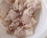 簡単♡豚バラとブロッコリーの和風パスタ作り方2写真