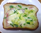 簡単～朝食にピザトースト作り方5写真