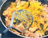 かぼちゃのそぼろ和え作り方4写真