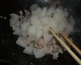 豚こまと大根の甘味噌炒め作り方4写真