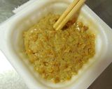 つるつるっ～菜の花の辛子納豆和え　どすぇ作り方2写真