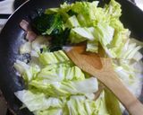 白菜・ほうれんそう・ベーコンのグラタン作り方5写真