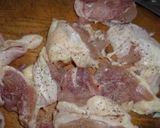 簡単　チキンのチーズ焼き作り方1写真