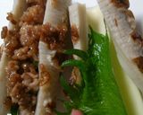 絶品!!とろーりチーズちくわの甘肉詰め作り方4写真