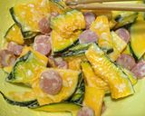 かぼちゃフライパン焼き♪チジミ風作り方2写真