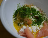 お弁当に◎鶏ささみ肉の青のり焼き作り方2写真