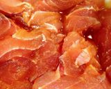 鶏肉みたいなメカジキの唐揚げ♡作り方1写真