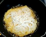 素麺で簡単!!皿うどん=味付けは唐揚げ粉作り方4写真