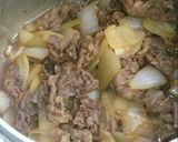 新玉ねぎLOVEサン専用♥甘辛味の牛丼作り方8写真