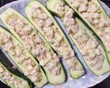 レンジで簡単ズッキーニのツナチーズ作り方4写真