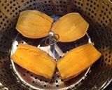 パンにスイートポテト作り方1写真