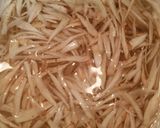 きんぴらごぼう作り方1写真