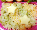簡単かわいい♫しましまごはん弁当☆作り方4写真