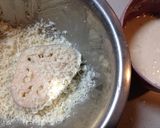 蓮根の豆腐挟み揚げ梅肉風味＆ふわふわ団子作り方7写真