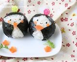 ひな祭りキャラ弁＊まんまるおひな様作り方2写真