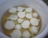 チビかぶ＆肉団子のスープ煮作り方2写真