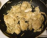 鶏むね肉のえのきソース絡め（バター醤油）作り方4写真