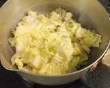 ふわとろ！白菜と蓮根の卵とじスープ作り方1写真