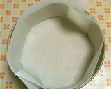 苺in桜色のチーズケーキ作り方1写真