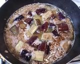 簡単美味しい　茄子のひき肉あんかけ作り方3写真