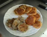 離乳食　３色おやき　トマト味作り方5写真