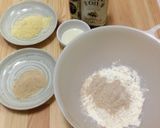 パルメザンチーズのクッキー作り方1写真