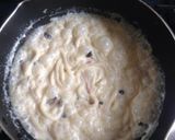 うどんで☆豆乳カルボナーラ風作り方4写真