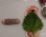 豚肉の梅しそ巻き(とんかつ)お弁当にも♡作り方2写真