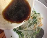 糖質制限♡栄養も‼︎ニラともやし和え作り方3写真