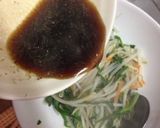 糖質制限♡栄養も‼︎ニラともやし和え作り方3写真