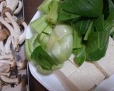 チンゲン菜と豆腐の生姜スープ作り方2写真