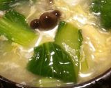チンゲン菜と豆腐の生姜スープ作り方7写真